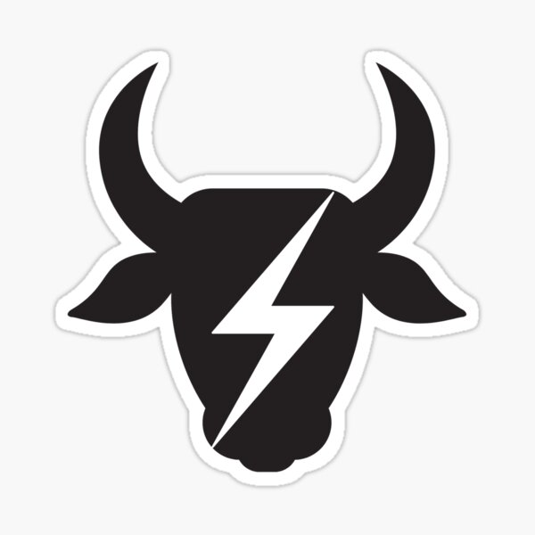 Vista previa del artículo con la obra «El toro del relámpago», diseñado y vendido por TalderDesigns.