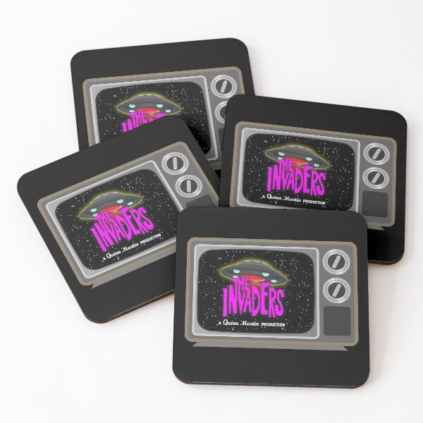 Item preview, Invaders on tv designed and sold by CoolCoasters.