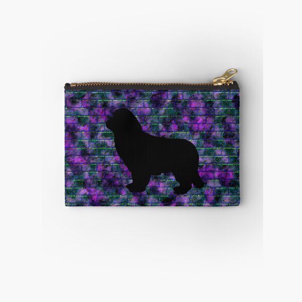 Item preview, Newfoundland Dog Black Colorful Wall designed and sold by Moonyflower.