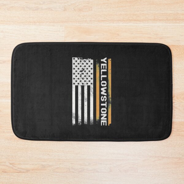 Artikelvorschau, Yellowstone T-ShirtVintage Yellowstone Flag entworfen und verkauft von ArcherMeura.