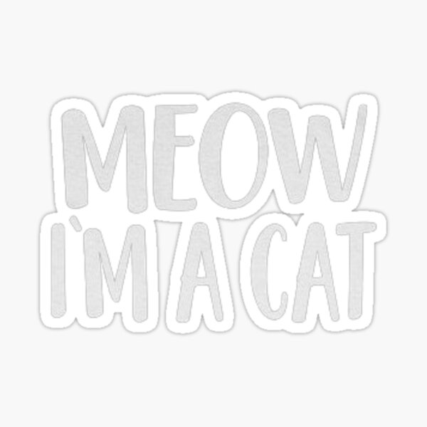 Item preview, Meow I'm A Cat halloween shirt designed and sold by chanat3659.