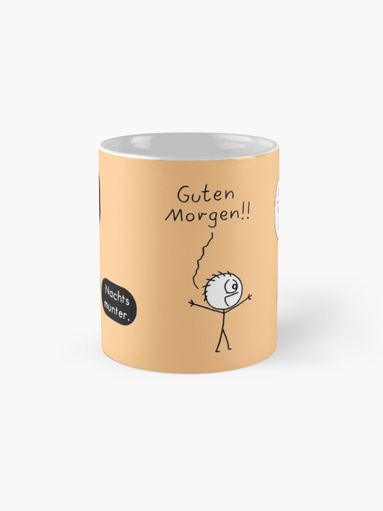 Thumbnail 4 von 6, Kaffeebecher, Guten Morgen! designt und verkauft von islieb.
