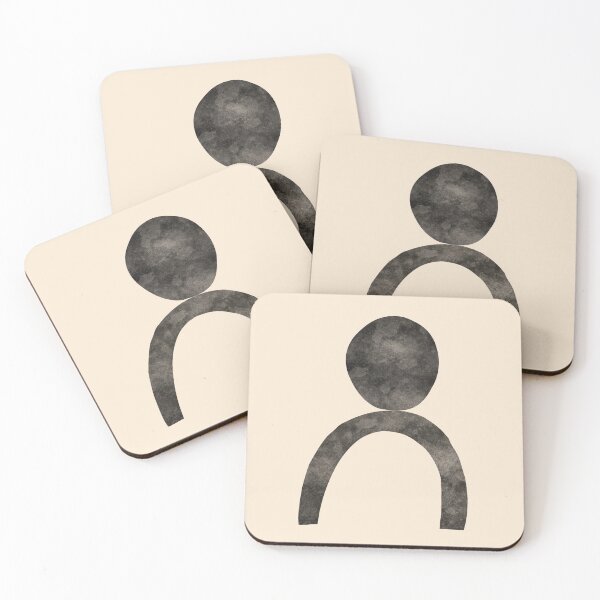 Item preview, Mid Century Modern Art Arches Abstract designed and sold by koovoxdogs.