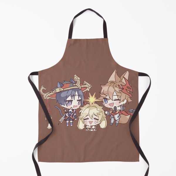 Item preview, Genshin Impact Chibi Scaramouche, Childe, and Aether  designed and sold by NewEraMutant.