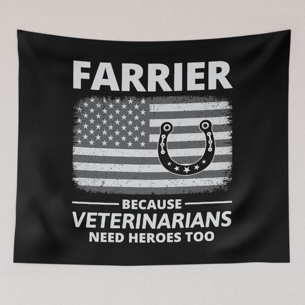 Item preview, 4th of July Farrier American Flag Patriotic designed and sold by CuteDesigns1.