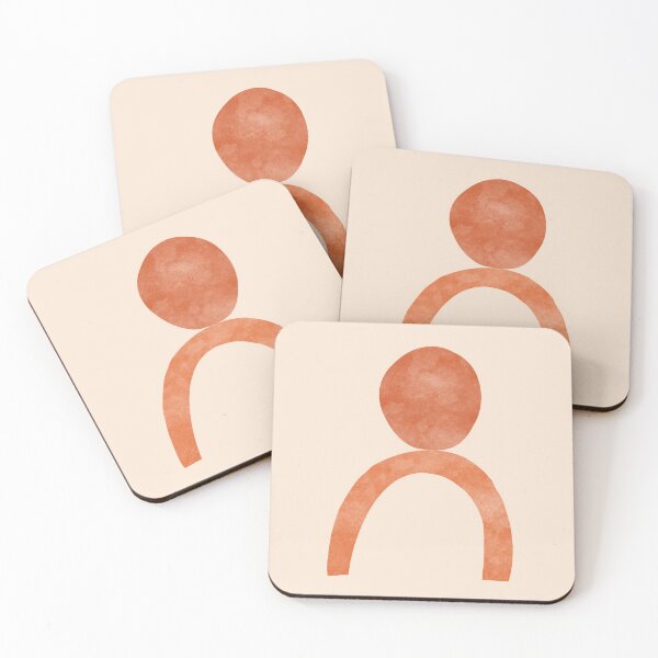 Item preview, Mid Century Modern Art Arches Abstract designed and sold by koovoxdogs.