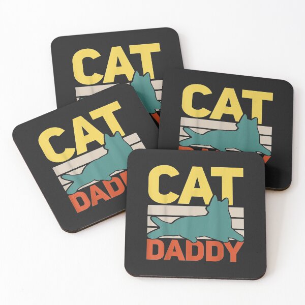 Item preview, Cat Daddy Cat Dad Father Fathers Day Retro designed and sold by toricak06.