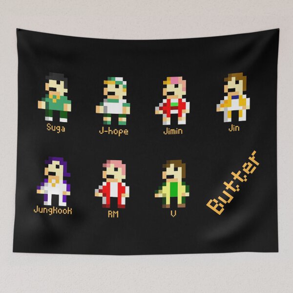 Item preview, Butter Pixel Pack - Kpop designed and sold by gambarin-art.