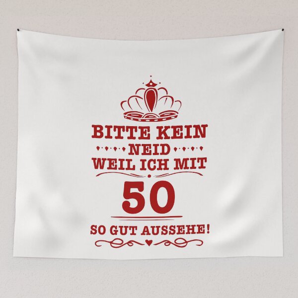 Artikelvorschau, Bitte Kein Neid Geburtstag Frauen Spruch 50 Jahre entworfen und verkauft von tarek25.