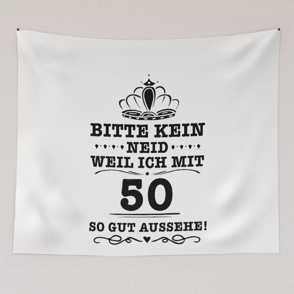 Artikelvorschau, Bitte Kein Neid Geburtstag Frauen Spruch 50 Jahre entworfen und verkauft von tarek25.