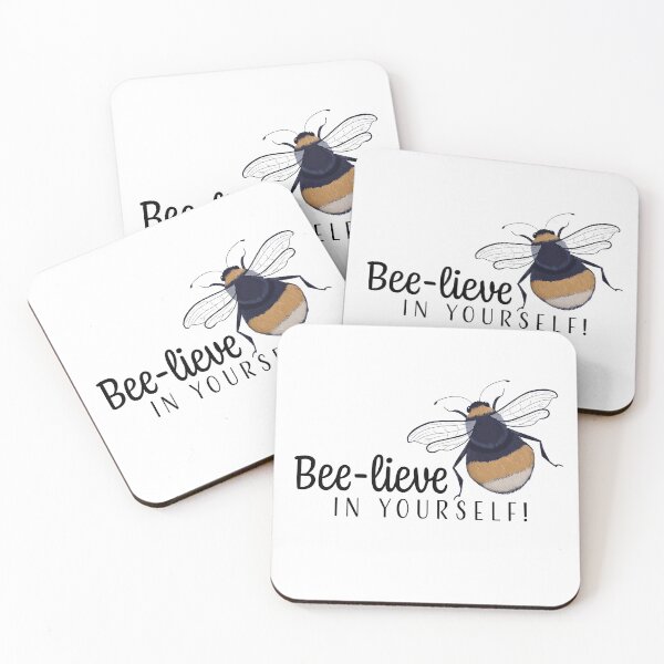 Item preview, Bee-lieve in yourself original design designed and sold by NessiSunnset.