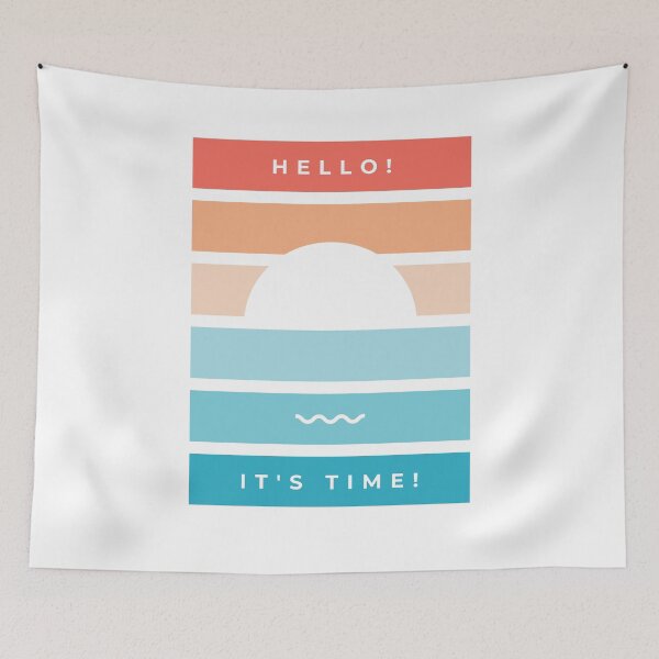 Item preview, Hello! It's time! designed and sold by AbiLeads.