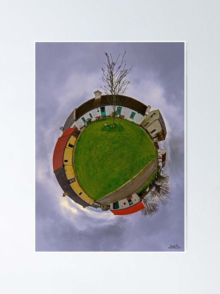 Alternate view of Hanna's Close, County Down (Sky Out) Poster