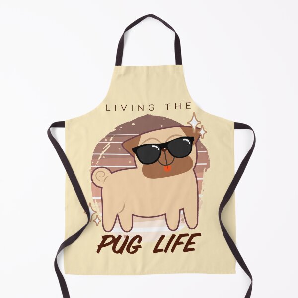 Item preview, Cute Pug Wearing Sunglasses designed and sold by sunnyxvibesss.