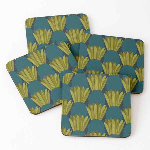 Item preview, Blue Pineapples  designed and sold by Kate Merritt.