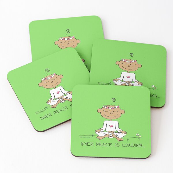 Item preview, Inner Peace Is Loading designed and sold by der-kleine-yogi.