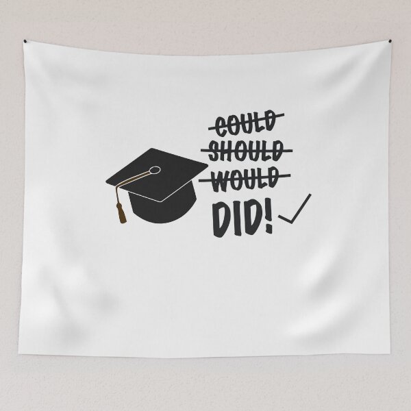 Item preview, Kopie von Master Bachelor Degree Could Should Would Did! Completion Graduate University Diploma designed and sold by tarek25.
