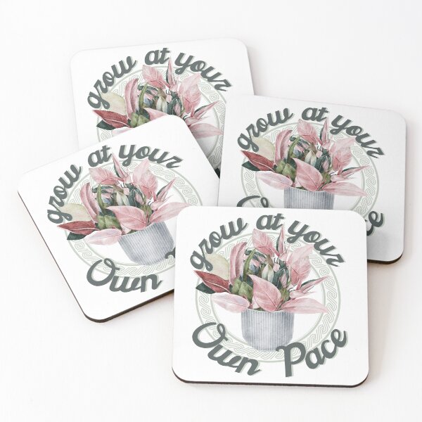 Item preview, Grow At Your Own Pace, Good Vibes, Positive Quote designed and sold by AmazingEcraft.