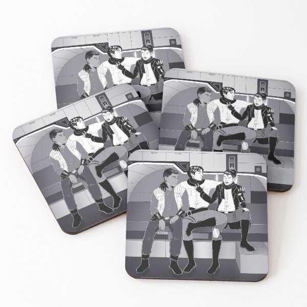 Item preview, Finn, Poe and Jacen designed and sold by Aly-en.