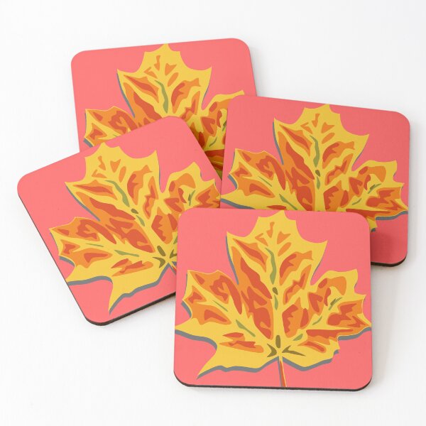 Item preview, Red Leaf Maroon color Design  designed and sold by LynxTG.