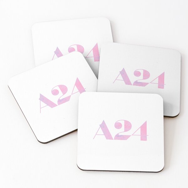 Item preview, Pastel Pink Marble A24 logo designed and sold by Dalaura.