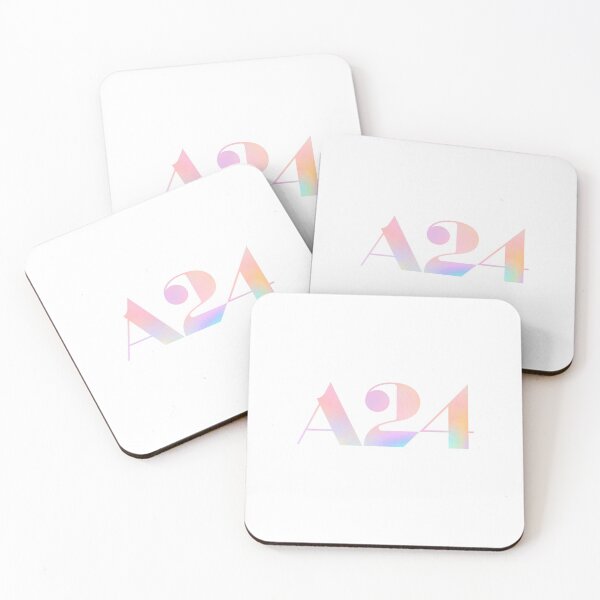 Item preview, Pastel Rainbow Marble A24 logo designed and sold by Dalaura.