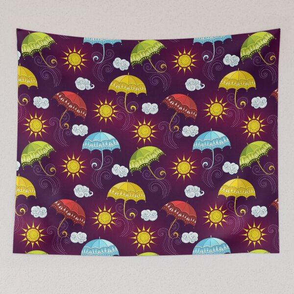 Item preview, Fairytale Weather Forecast Large Scale Print designed and sold by lissantee.