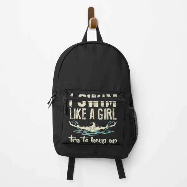 Item preview, I Know I Swim Like a Girl Try To Keep Up shirt designed and sold by chanat3659.