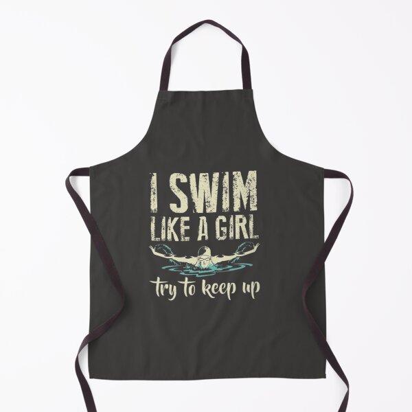 Item preview, I Know I Swim Like a Girl Try To Keep Up shirt designed and sold by chanat3659.