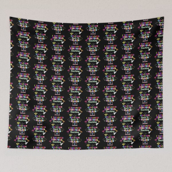 Item preview, i survived virtual teaching  designed and sold by champagnemoment.