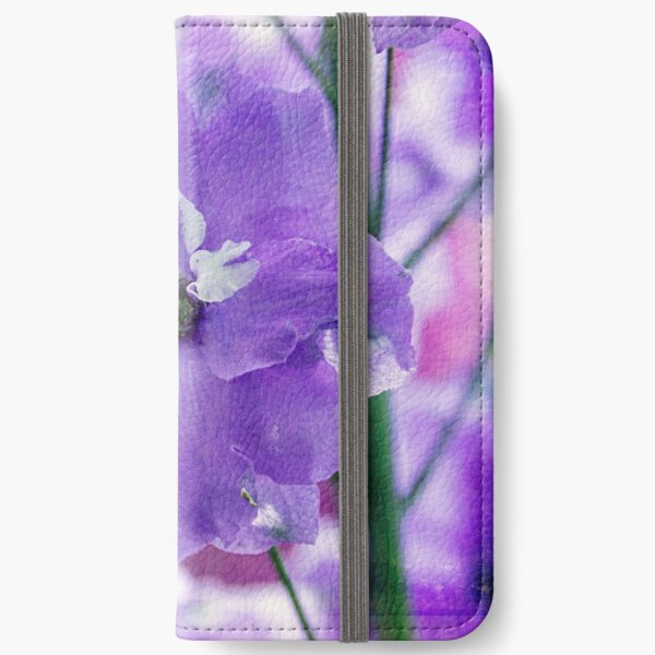 Delphiniums iPhone Wallet