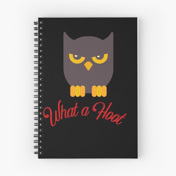 Item preview, What a Hoot,Funny owl design designed and sold by JustBlackThings.