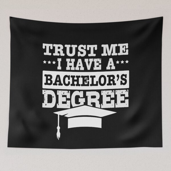 Item preview, Bachelor's Degree Trust me University Graduation designed and sold by tarek25.