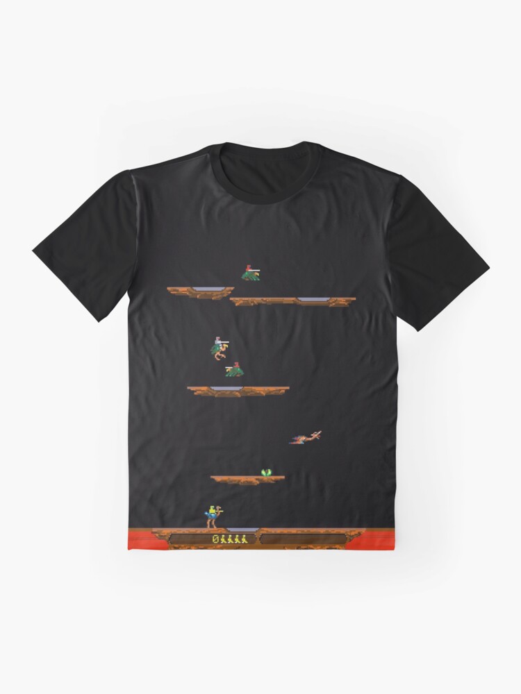 Download "Joust - 8-Bit Apparel" T-shirt by teratoma | Redbubble