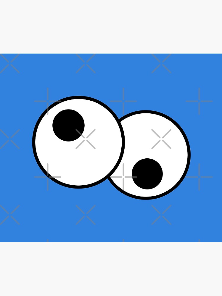 Fun Googly Goggly Eyes Sticker for Sale by Alice Hazel