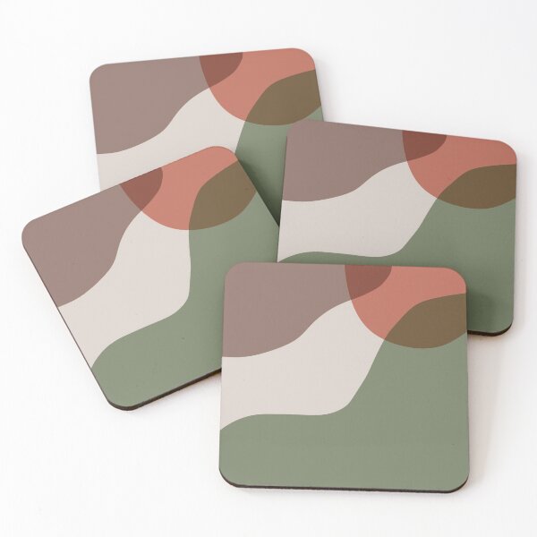 Item preview, Mid Century Modern Art Abstract Shapes designed and sold by koovoxdogs.