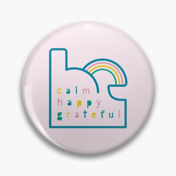 Item preview, Be Calm Be Happy Be Grateful. Typography design with rainbow  designed and sold by lents.