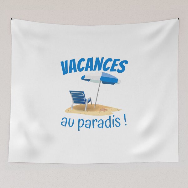 Aperçu de l'œuvre Cadeau humour vacances plage bronzage créée et vendue par RomualdGR.