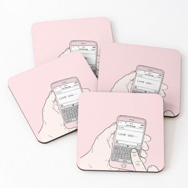 Item preview, Love You Text Message designed and sold by soumayajp.