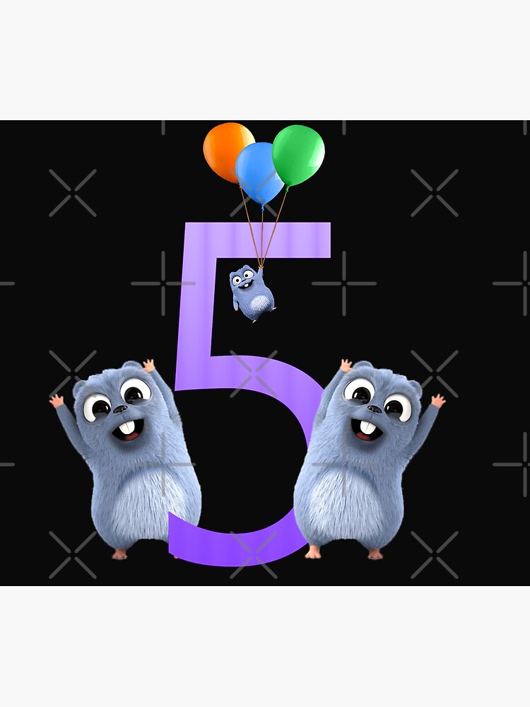 grizzy and the lemmings birthday banner