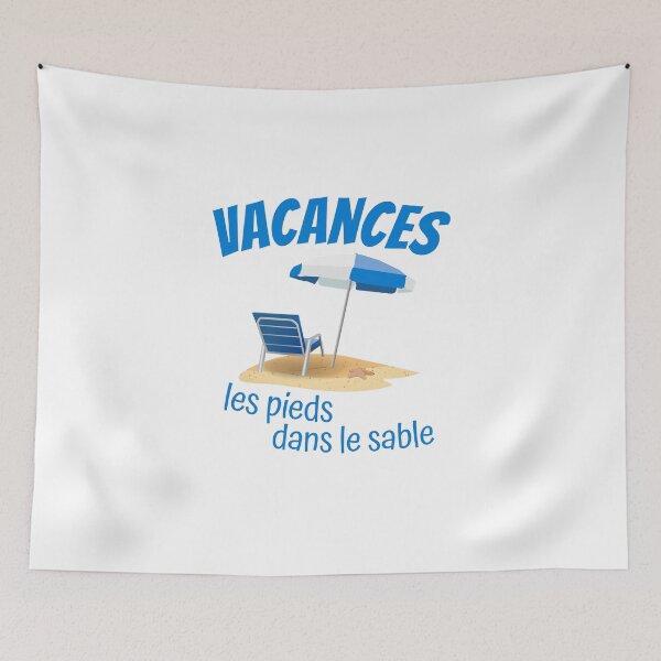 Aperçu de l'œuvre Cadeau humour vacances plage bronzage créée et vendue par RomualdGR.