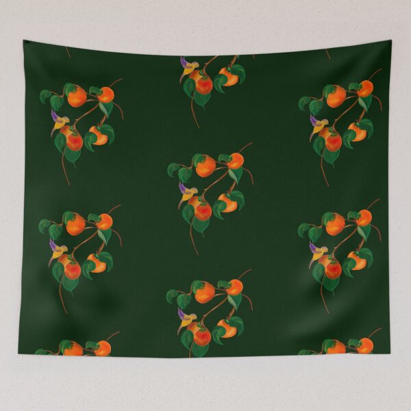 Item preview, Japanese Hinamatsuri Peaches and little bird designed and sold by Royaltantrums.