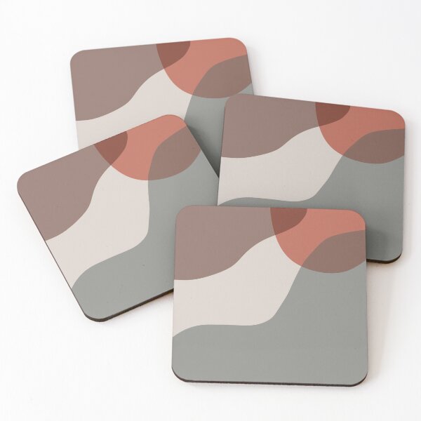 Item preview, Mid Century Modern Art Abstract Shapes designed and sold by koovoxdogs.