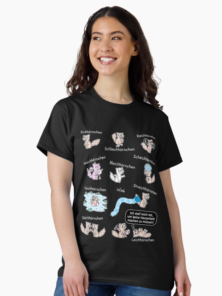 Thumbnail 2 von 7, Classic T-Shirt, Eichhörnchen designt und verkauft von islieb.