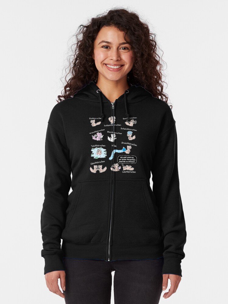 Thumbnail 2 von 5, Kapuzenjacke, Eichhörnchen designt und verkauft von islieb.