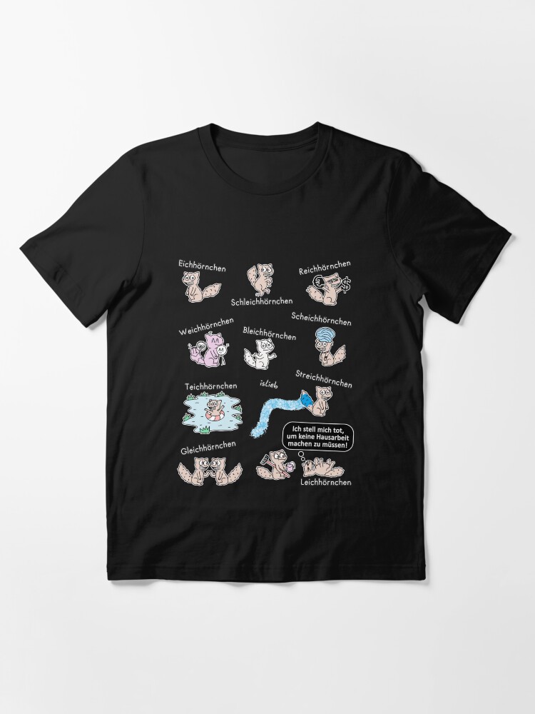 Thumbnail 3 von 7, Essential T-Shirt, Eichhörnchen designt und verkauft von islieb.