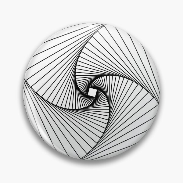 Item preview, Geometric Square Spiral designed and sold by The Retrofits.