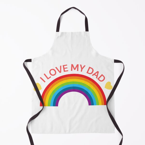 Item preview, I Love My Dad Rainbow Kids Clothes designed and sold by BlakefourDesign.