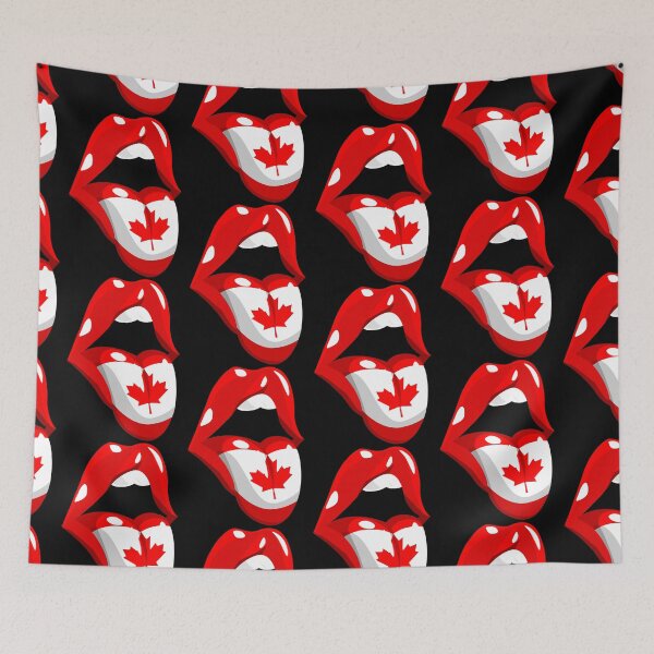 Item preview, Canada Flag Lip designed and sold by Dutlu.