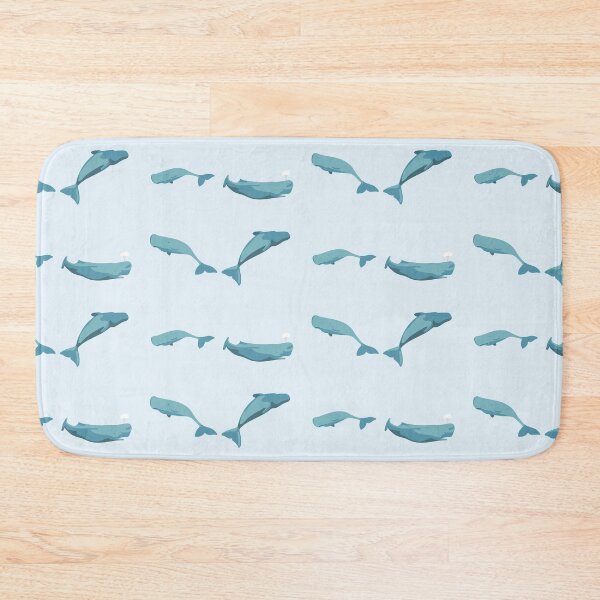 Item preview, Swimming Blue Humpback Whale Sticker Pack designed and sold by Wildlife Apparels Inc..